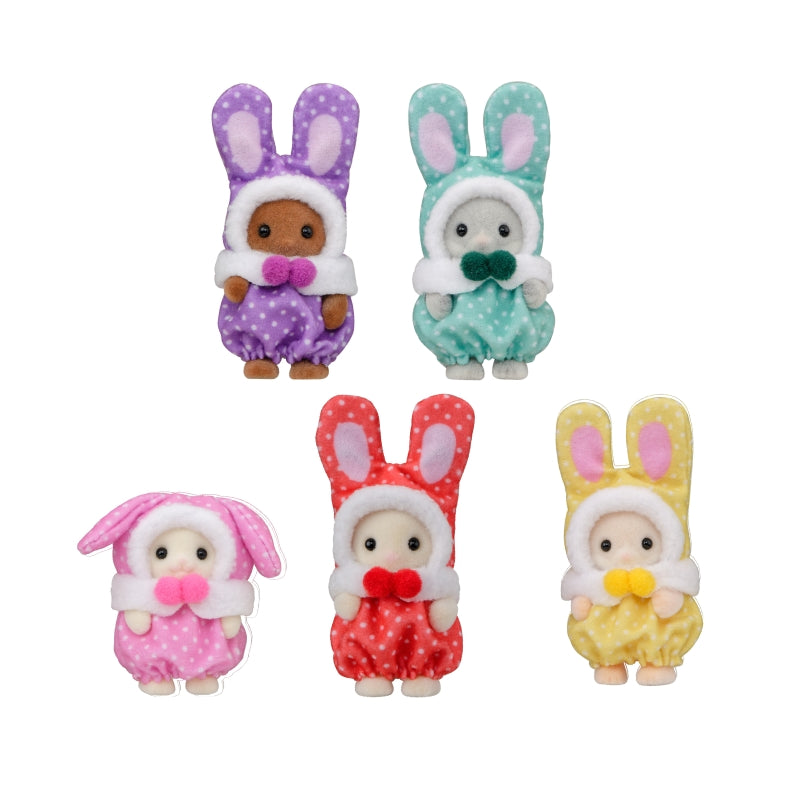Colourful Bunny Costume Series Blind Bag - Sylvanian Families