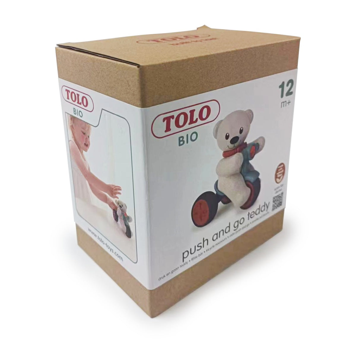 Bio  Push and Go Teddy - Tolo