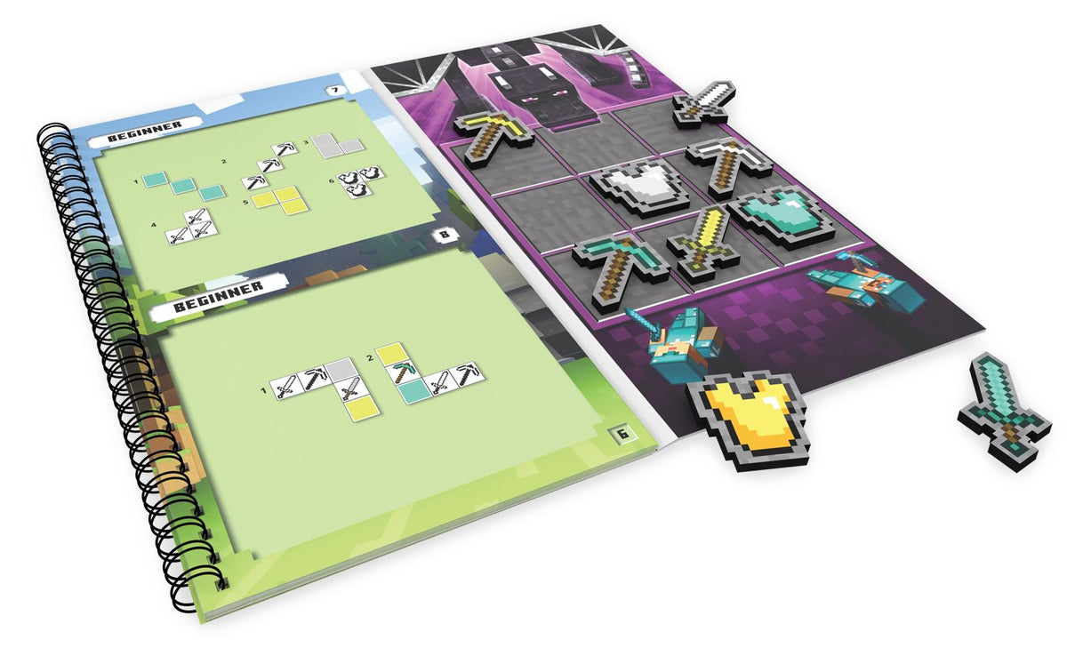 Minecraft Magnetic Travel Puzzle - Thinkfun