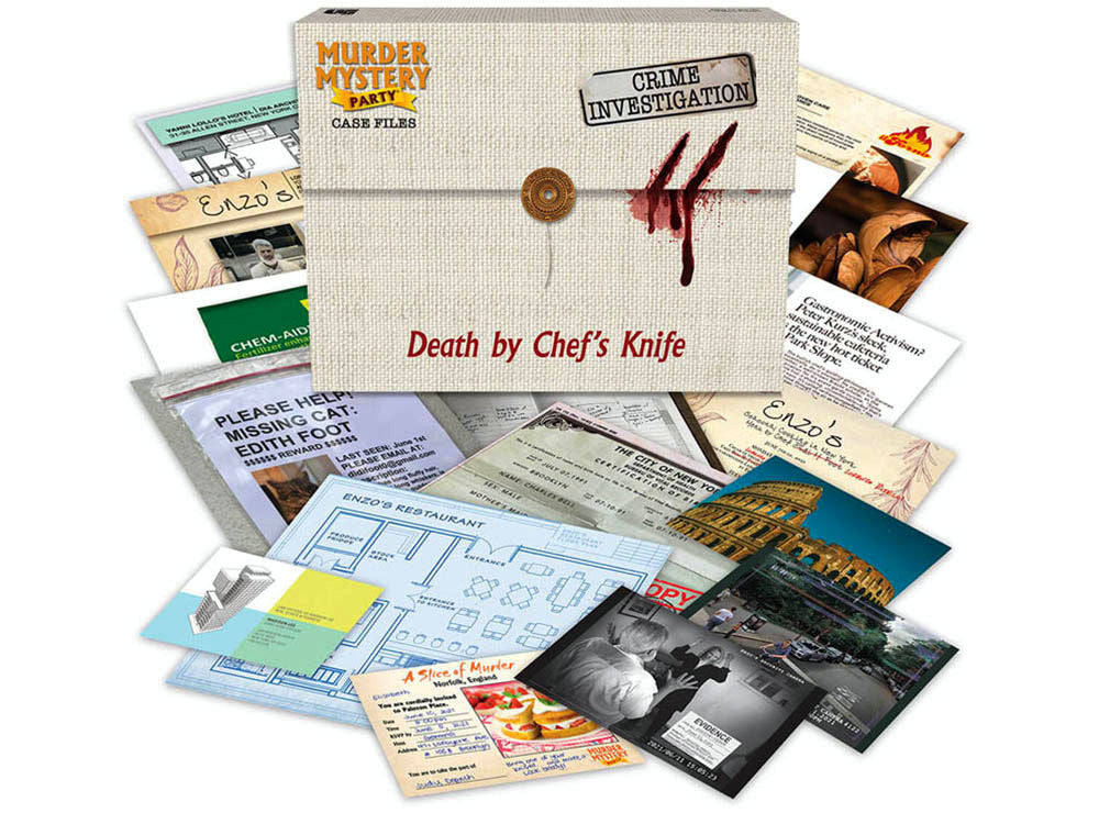Case Files Death by Chefs Knife