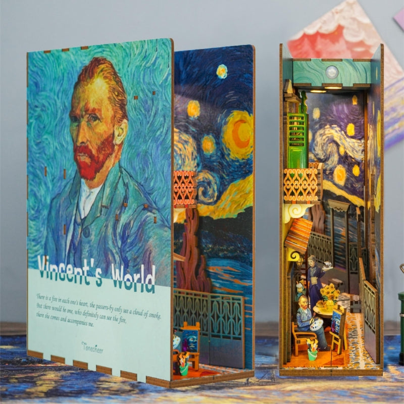 Vincents World DIY Book Nook Kit - Tonecheer