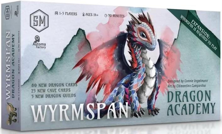 Wyrmspan Dragon Acadamy Expansion