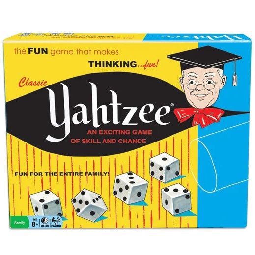 Yahtzee Classic Retro package - Hasbro