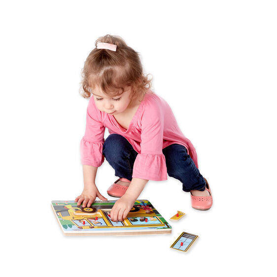 Wheels on the Bus Sound Puzzle - Melissa and Doug
