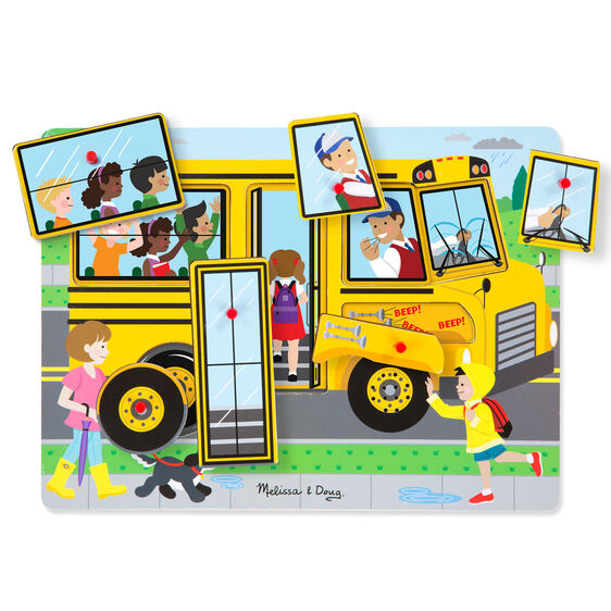 Wheels on the Bus Sound Puzzle - Melissa and Doug