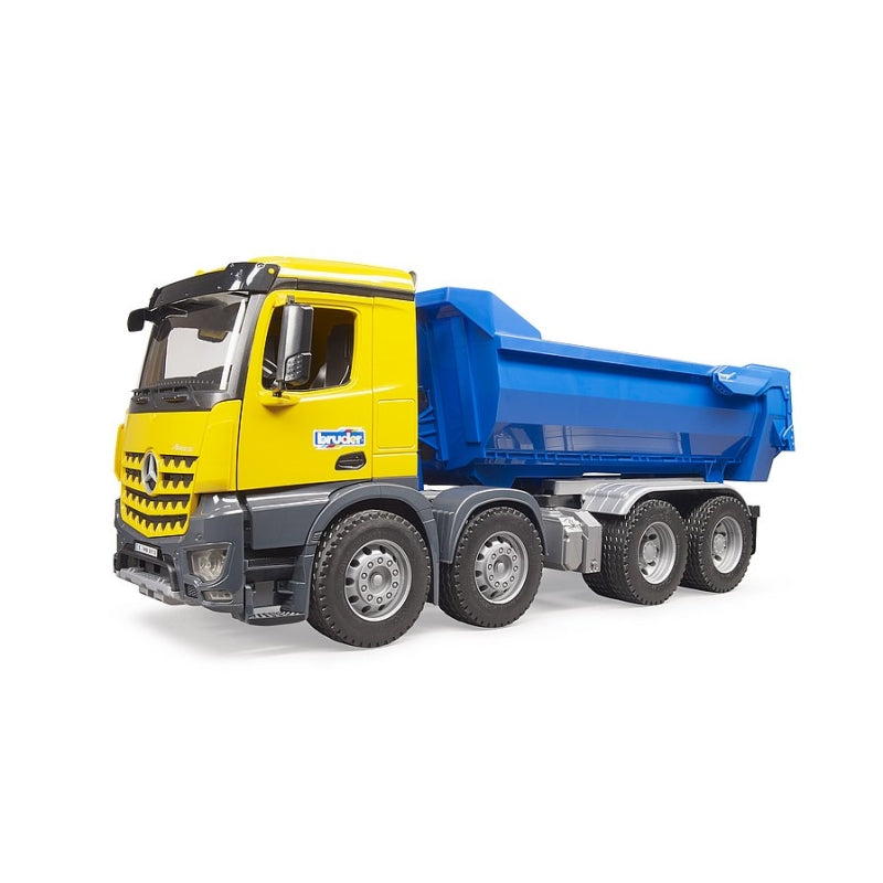MB Arocs Half Pipe Dump Truck 1:16 - Bruder