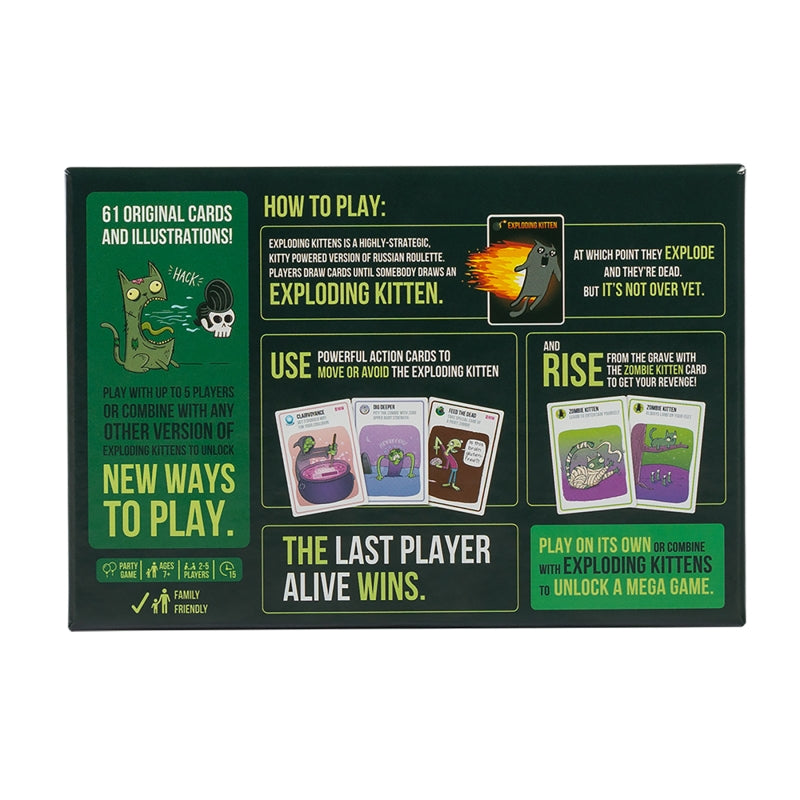 Zombie Kittens  (by Exploding Kittens)