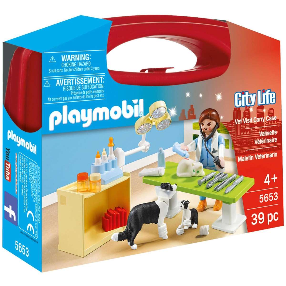Vet Visit Carry Case - Playmobil