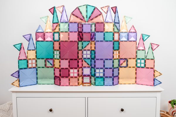 Creative Pack Pastel 120pcs Magnetic Tiles - Connetix