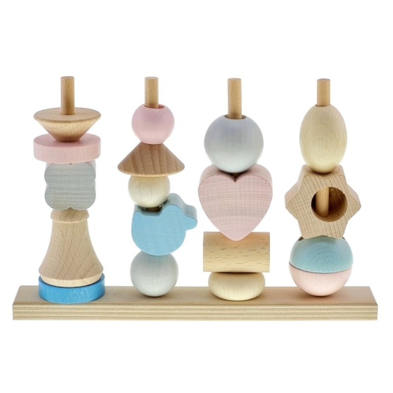 Natural Stacking Abacus - Hess