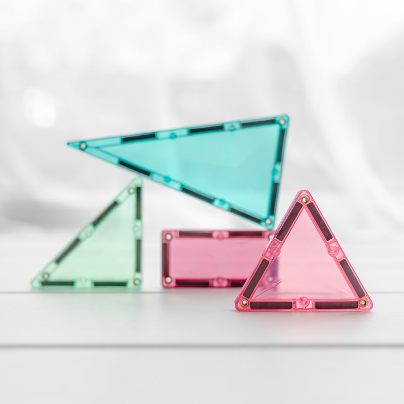 Pastel Mega Pack 202pc Magnetic Tiles - Connetix