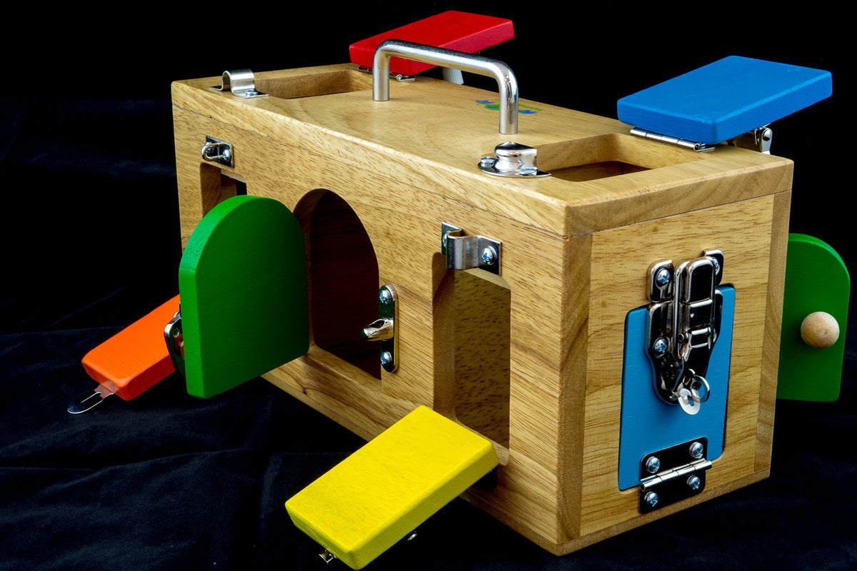 Original Lock Activity Box - Mamagenius open