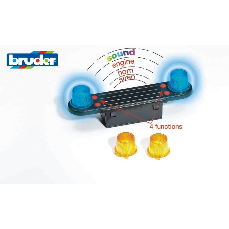Light and Sound Module for Trucks - Bruder