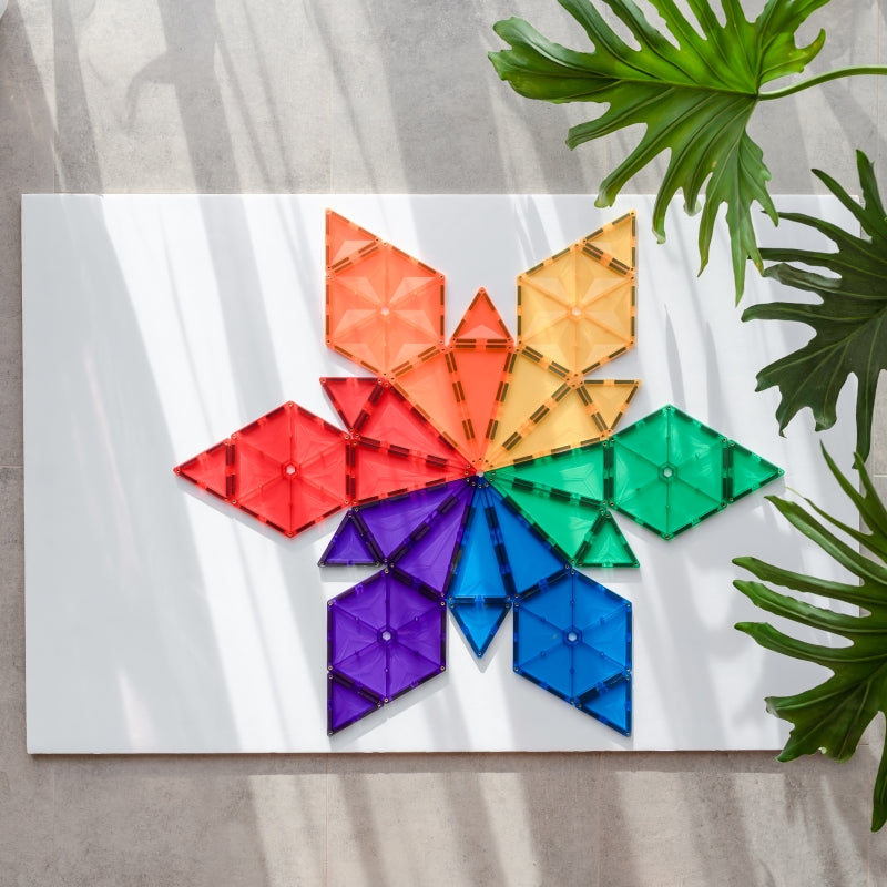 Geometry Pack 30pc Magnetic Tiles - Connetix