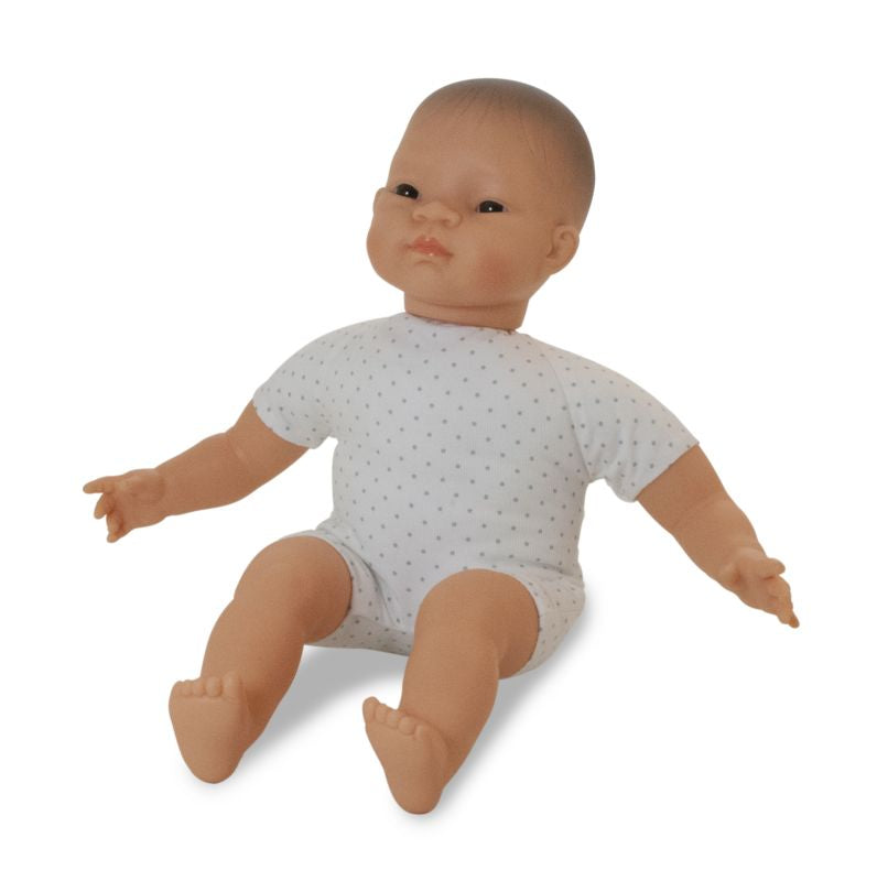 Asian Soft-bodied 40cm Baby Doll - Miniland