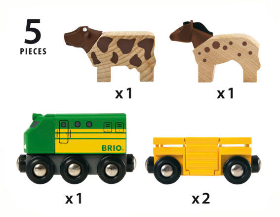 Farm Train 5 pieces - Brio