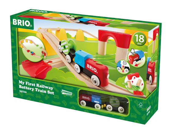 My First Railway Battery Train Set - Brio