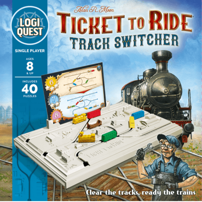 Ticket to Ride Track Switcher Logic Puzzle - Logiquest