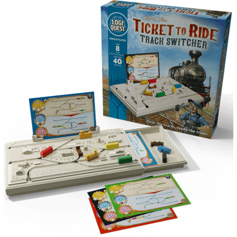 Ticket to Ride Track Switcher Logic Puzzle - Logiquest