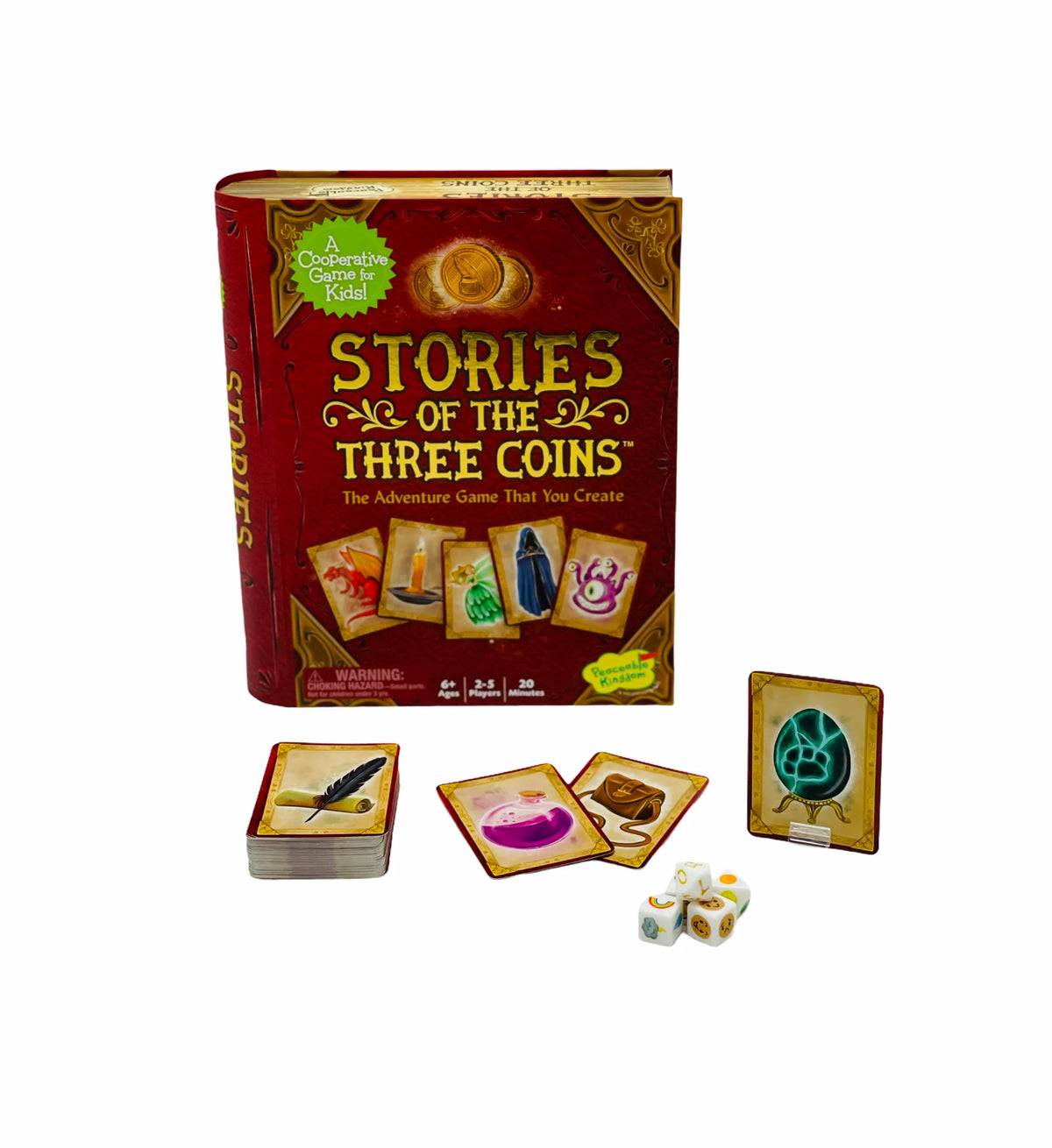 Stories of the Three Coins Co-op Game - Peaceable Kingdom