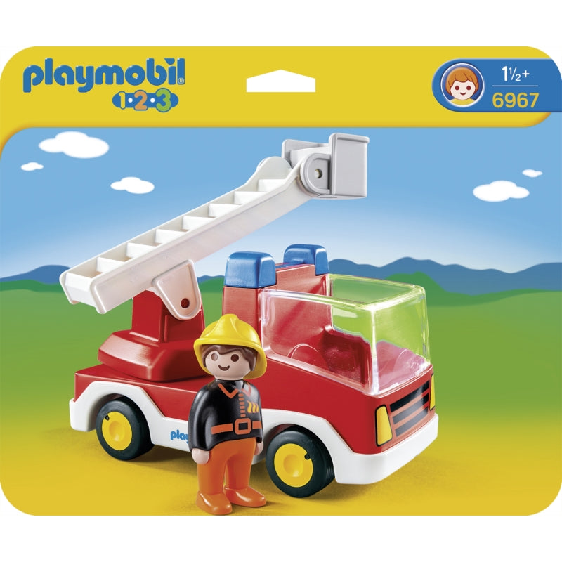 1.2.3 Ladder Unit Fire Truck - Playmobil
