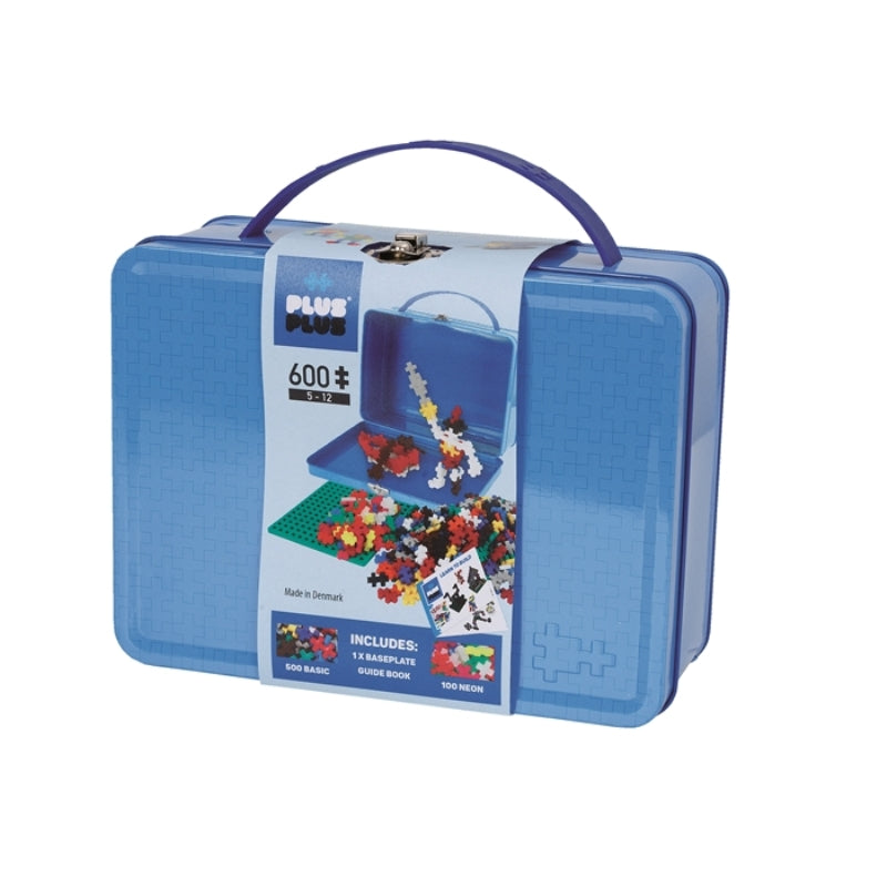 Metal Suitcase Basic 600 pcs - Plus Plus