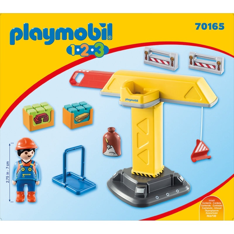 1.2.3 Construction Crane - Playmobil