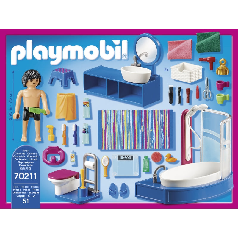 Bathroom with Tub - Playmobil