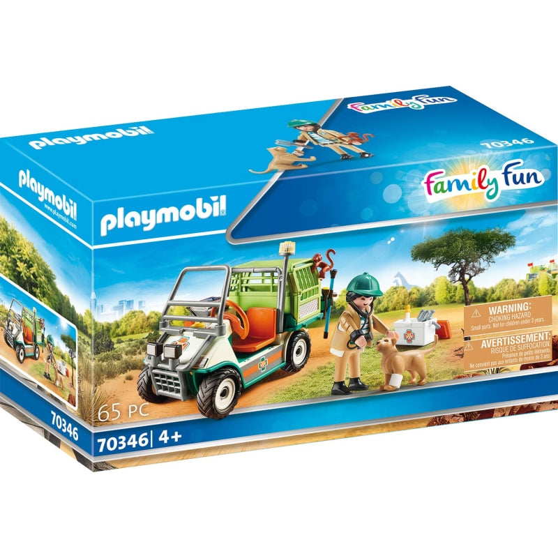 Zoo Vet with Medical Cart - Playmobil