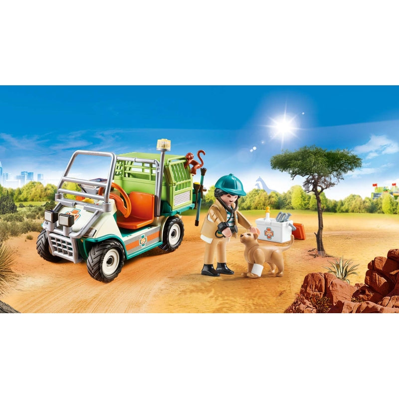Zoo Vet with Medical Cart - Playmobil