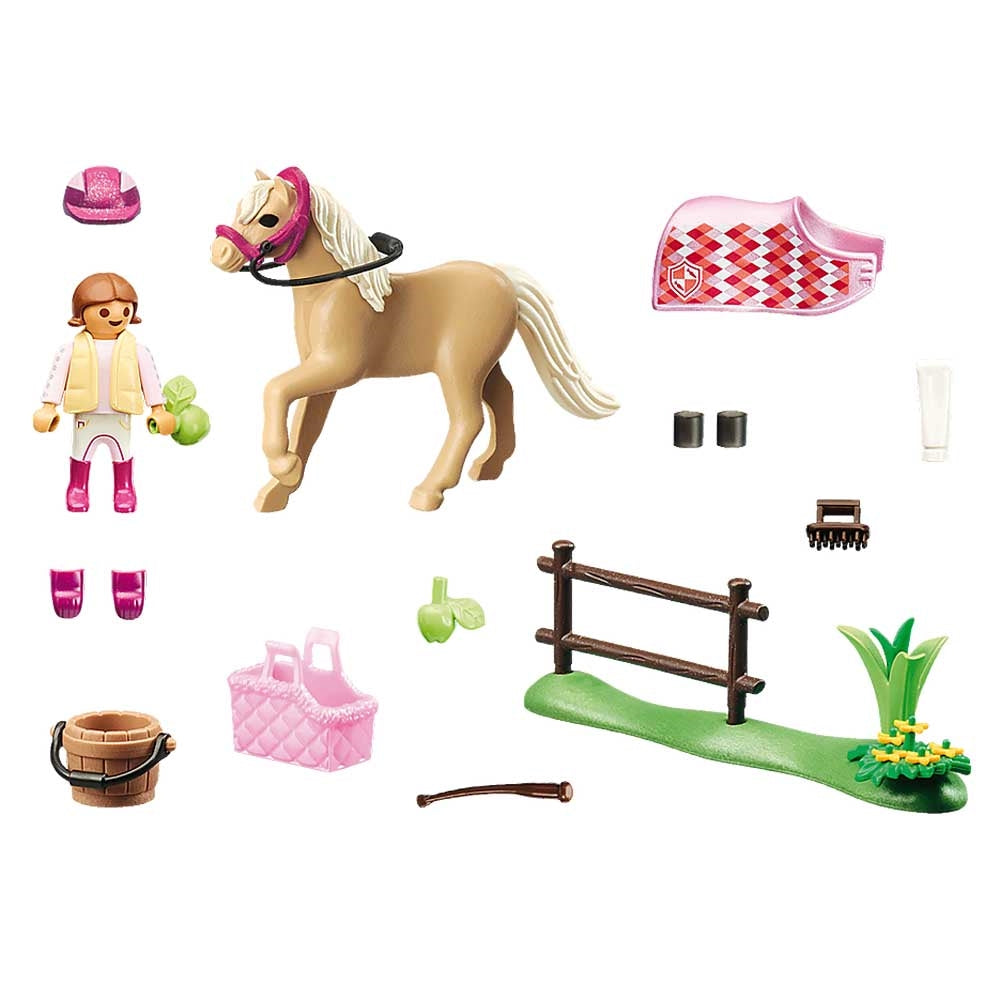 Collectible German Riding Pony - Playmobil