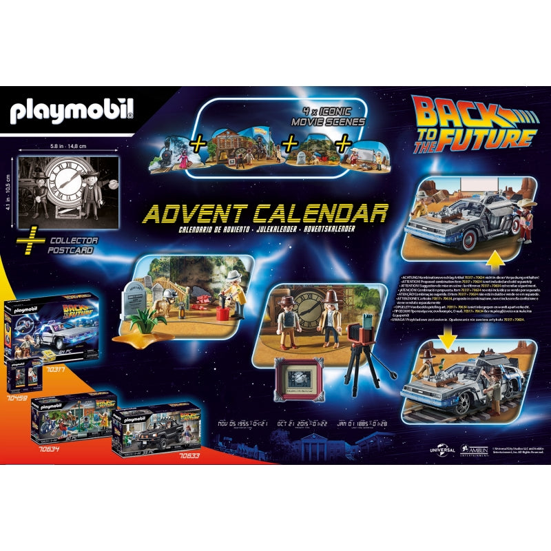 Back to the Future Pt 3 Western Advent Calendar - Playmobil