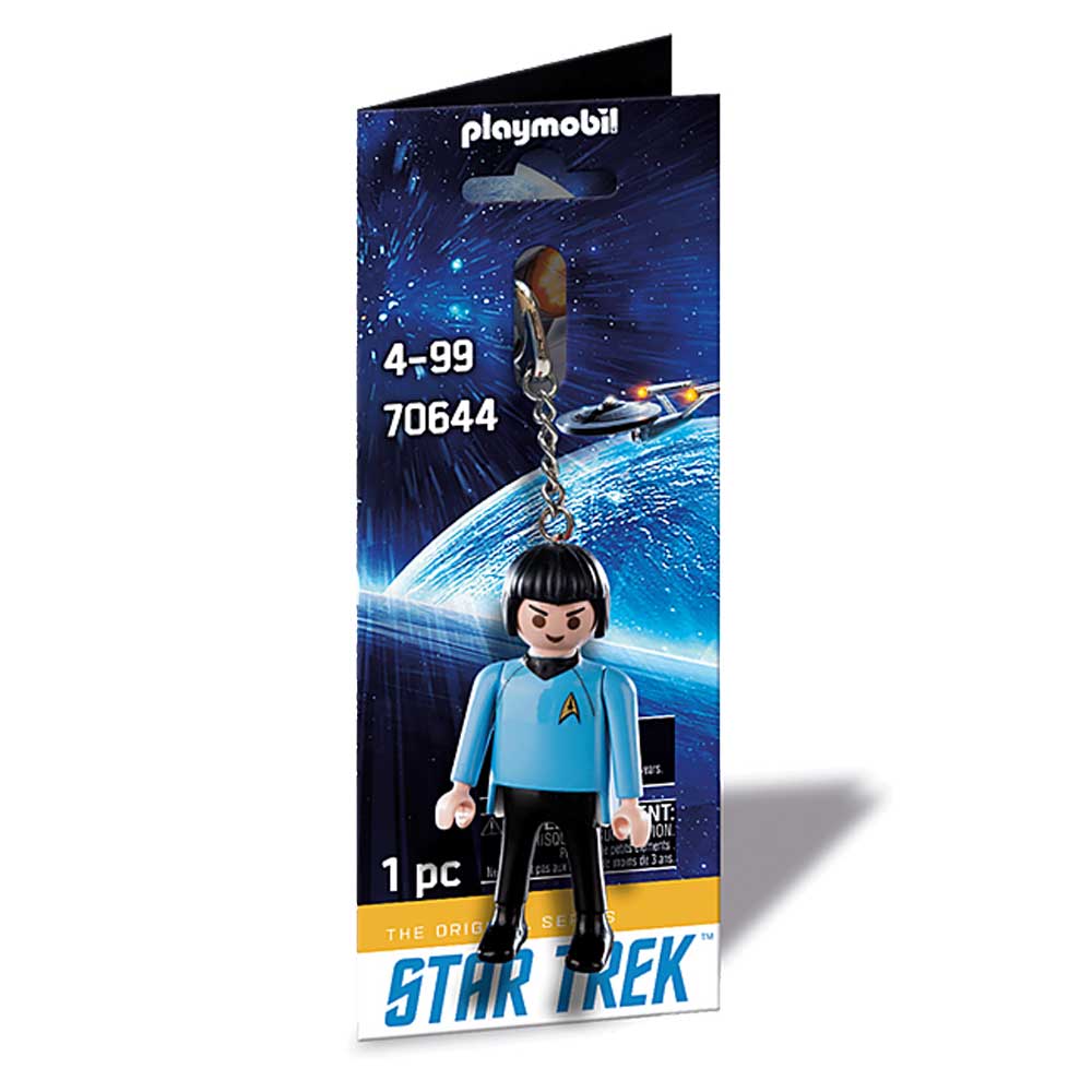 Key Ring - Mr Spock Star Trek - Playmobil