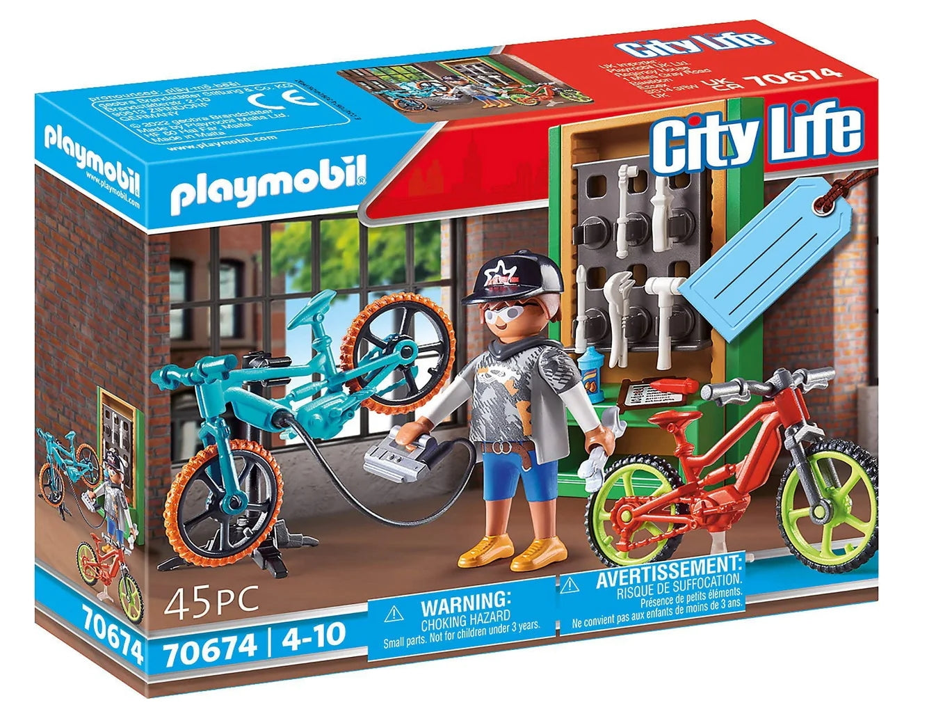 Bike Workshop Gift Set - Playmobil