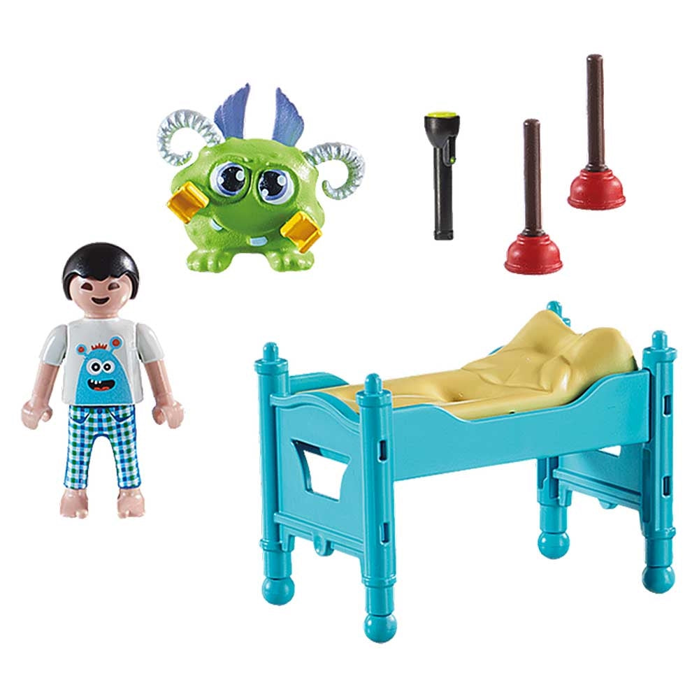 Child with little monster - Playmobil