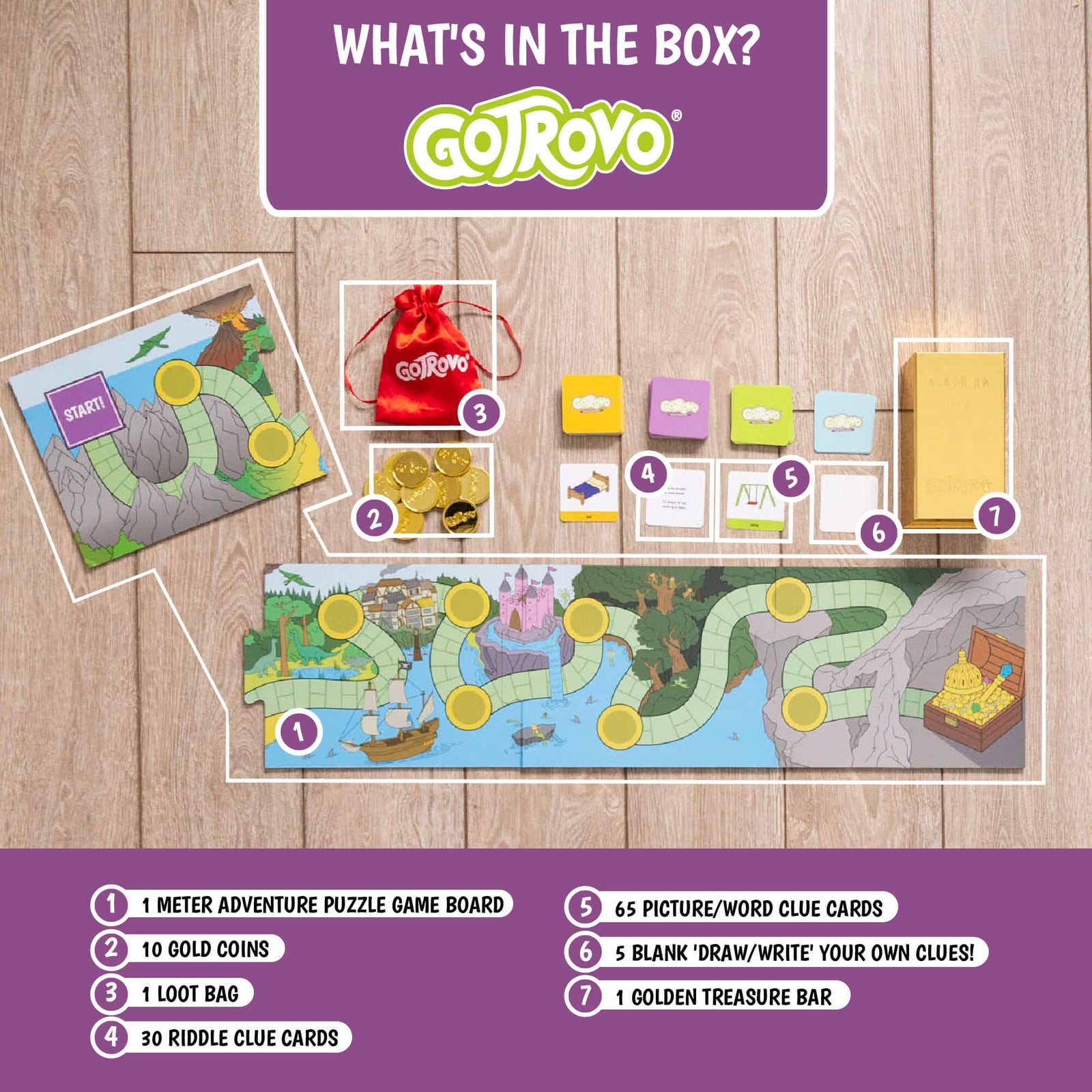 Gotrovo Treasure Hunt Game