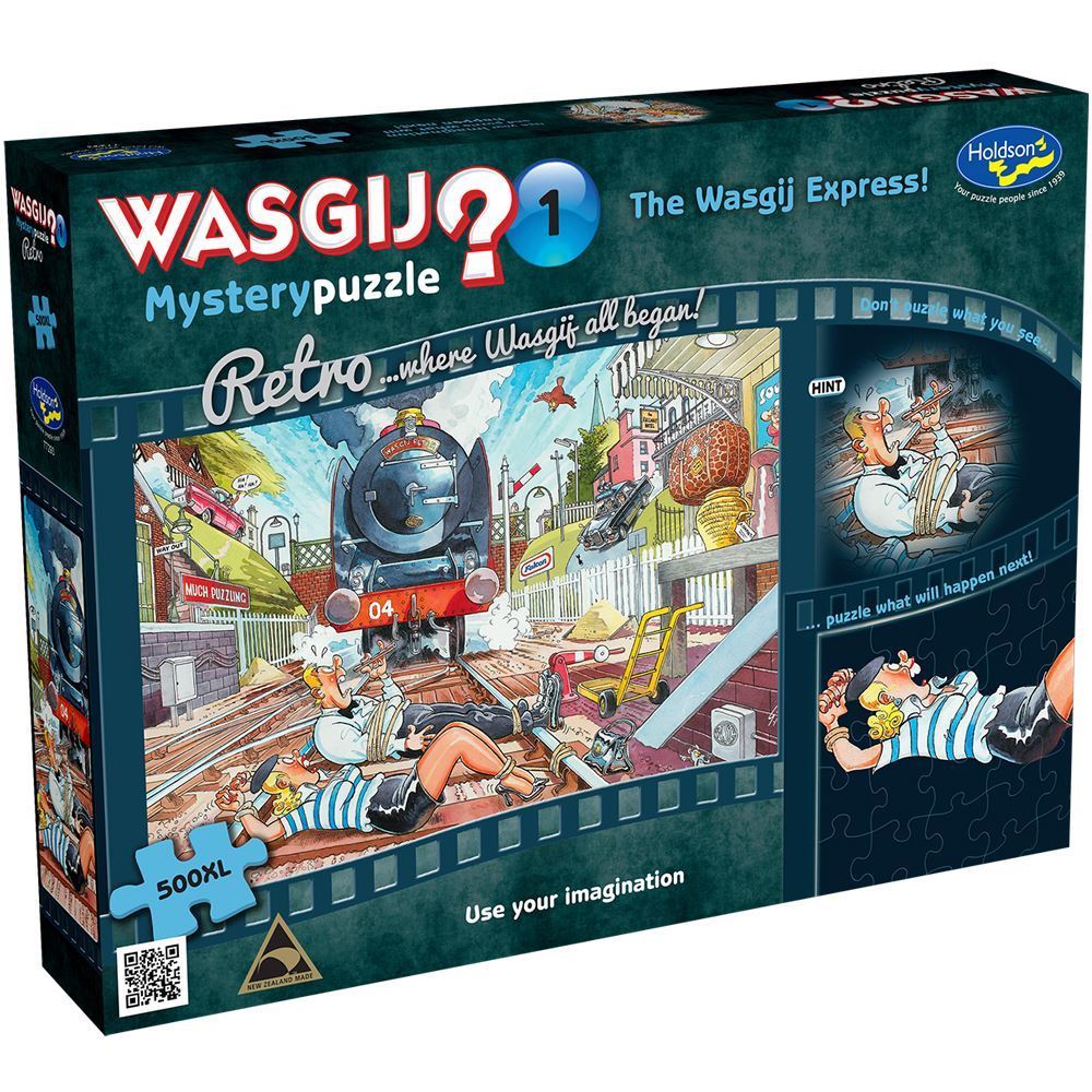 WASGIJ? 1 Retro Mystery Wasgij Express 500XLpc Puzzle