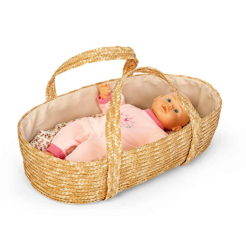 Doll Moses Basket 50cm - Astrup