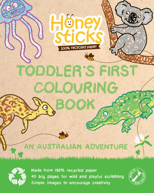 Australian Adventure Colouring Book - Honeysticks