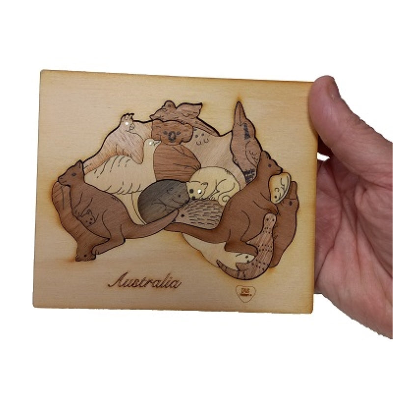 Australian Animal Wooden Puzzle - Animal Magic Australia