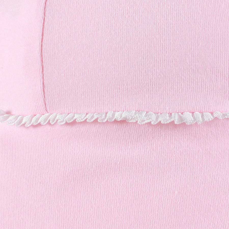 Blush Ruffle Trim Baby Bucket Hat - Bedhead Hats