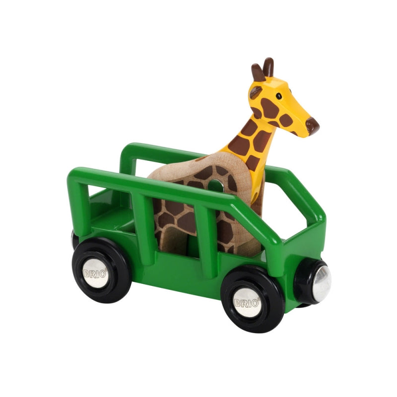 Giraffe and Wagon 2 pc - Brio