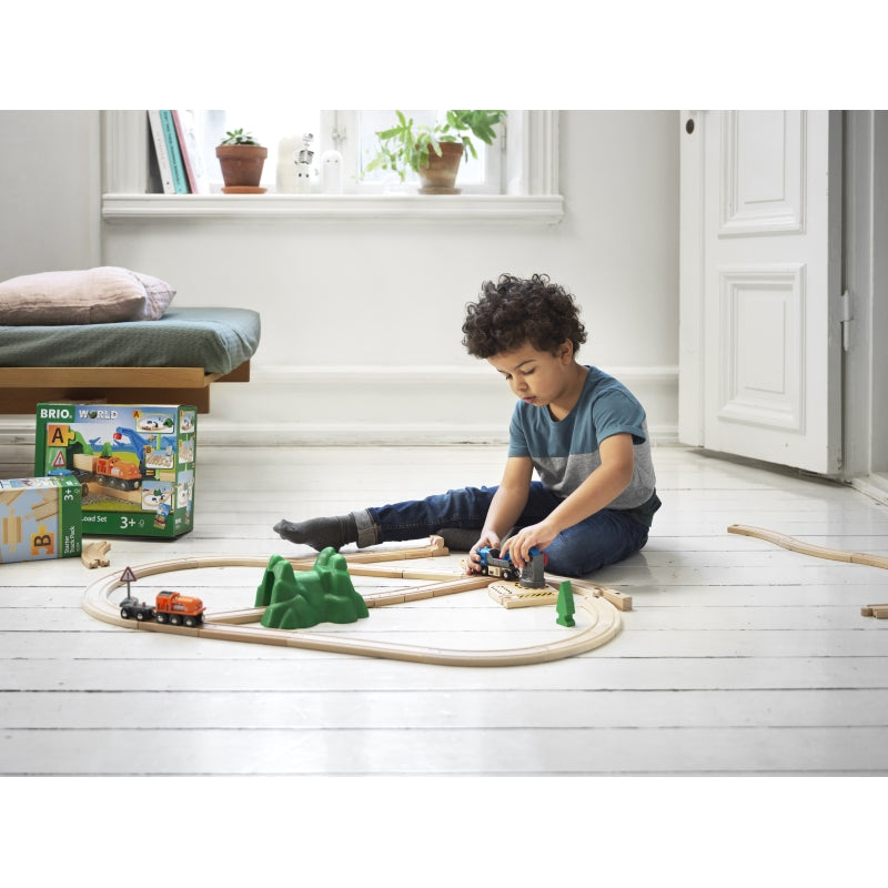 Starter Lift and Load Railway Set A - Brio