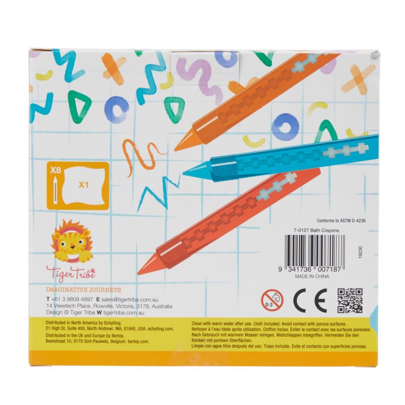 Bath Crayons - Tiger Tribe