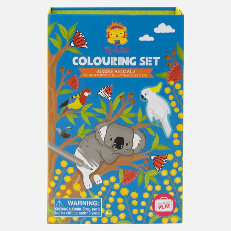 Colouring Set Aussie Animals - Tiger Tribe