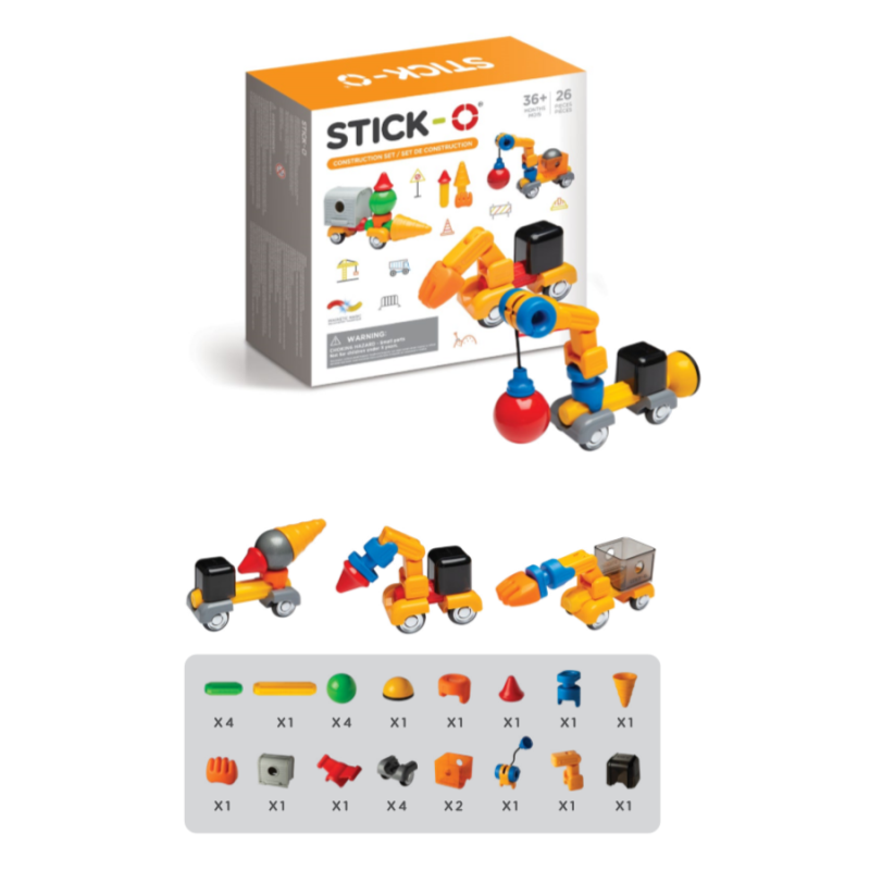 Stick-O Construction Set - Magformers