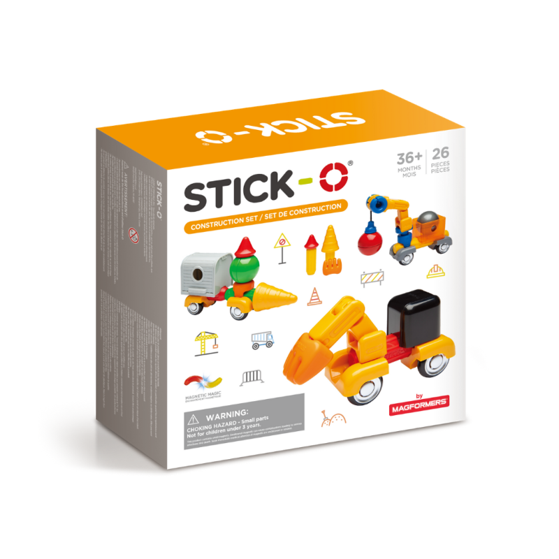 Stick-O Construction Set - Magformers