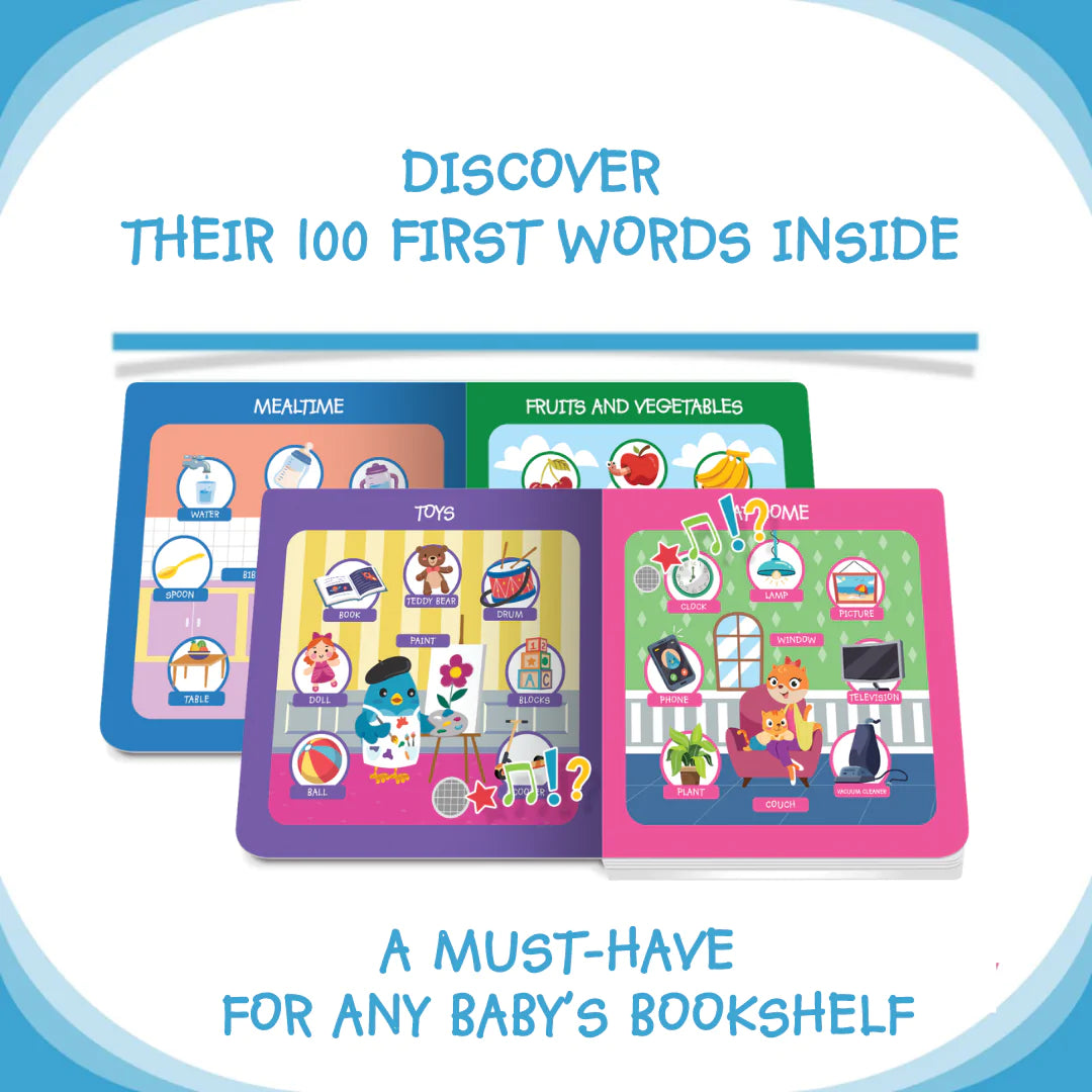 First 100 Words Board Book - Ditty Bird