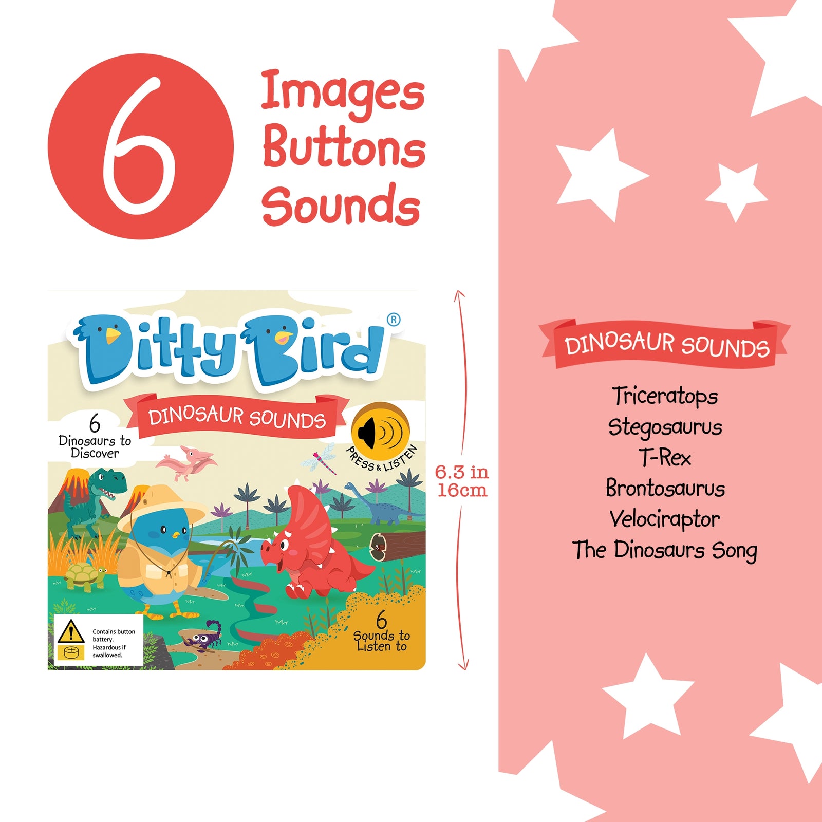 Dinosaur Sounds - Ditty Bird