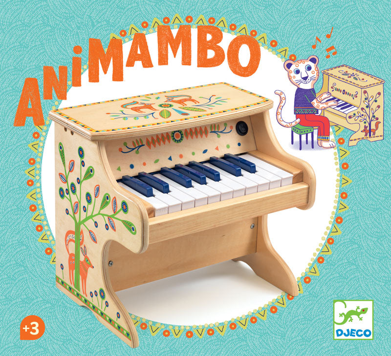Animambo Electronic 18 Key Toy Piano - Djeco